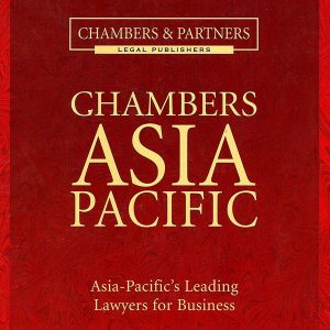 Chambers Aasia Pacific Awards