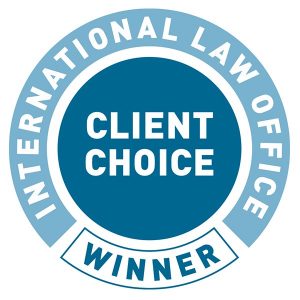 International Law Office (ILO) Client Choice Award